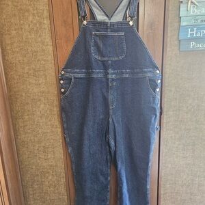 L.L. Bean Dark Blue Denim Overalls - BRAND NEW WITH TAGS